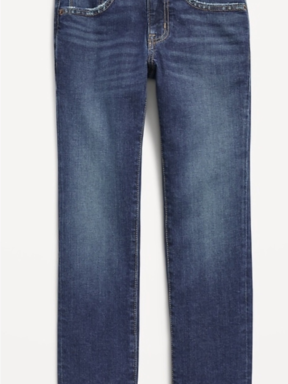 Old Navy Kids Dark Blue Straight-Leg Jeans